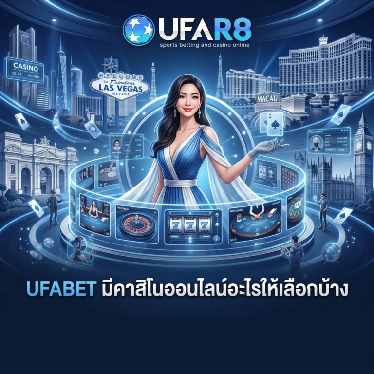 UFABET มีคาสิโนอะไรบ้าง